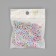 Beads for creativity plastic "Cuba Color Hearts" set 20 grams 0.4x0.4 cm