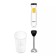 KitFort KT-3513, Poster, 600 W, 0.5/0.7 l, 2 speeds, turbo mode, black and white