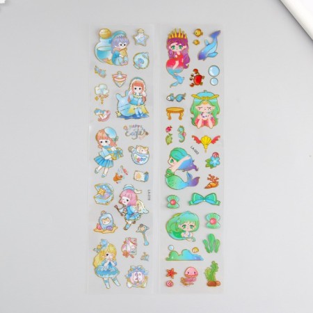 Plastic sticker with gold stroke of "baby" mix 6.7x30.2 cm-1