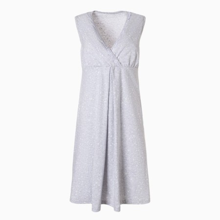 Female set (shirt/robe) for pregnant women, the color is light gray, size 52-5
