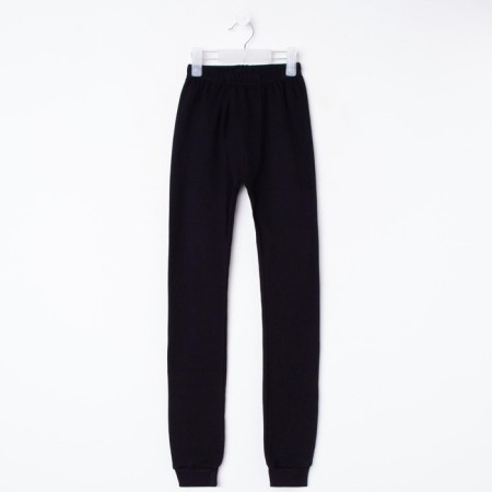 Thermal underwear for a boy (pants), black color, height 140 cm-5