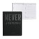 Universal diary for NEVER 1-11 grade, integral cover, artificial leather, application, liesse, 80 g/m2