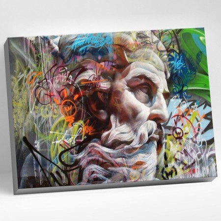 Picture on the numbers "Street art", 40 × 50 cm, 26 colors