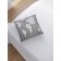 Pillowcase decorative "Map on the wall", on a zipper, size 45x45 cm