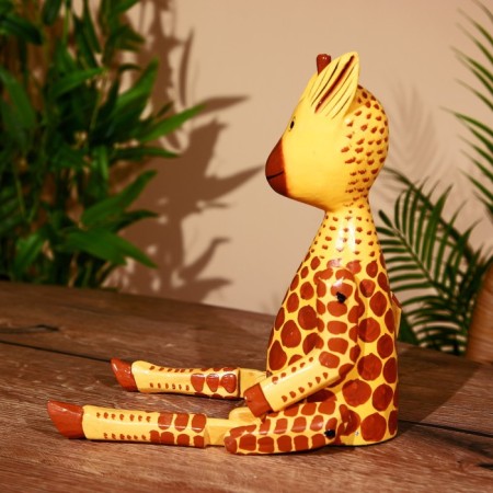 Souvenir "Girafic" hanging paws, wood 40 cm-2