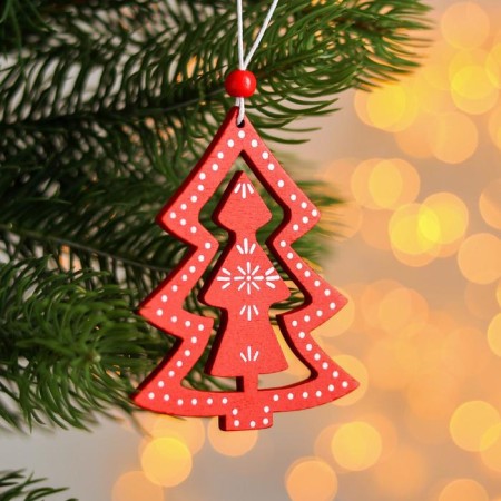 New Year's suspension "Colorful Christmas tree"