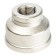 The coupling Stout SFT-0006-000138, 1 "X 3/8", internal thread, transition, nickelled brass