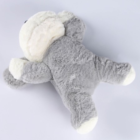 Soft toy "dog", 22 cm, gray color-4
