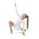 A swimsuit for gymnastics and dancing Grace Dance, p. 36, white color