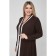 Women's dress, size 66, color light brown