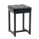 Stool "loft 4", black/black