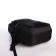 School backpack from textiles with a zipper, 4 pockets, black color