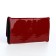 Women's wallet on a magnet, burgundy color