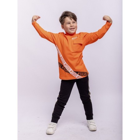 Longshel for a boy, height 98 cm, orange color-2