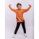 Longshel for a boy, height 98 cm, orange color
