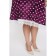 Female dress, size 62, dark pink color