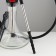 Supreme 48 cm hookah, stainless steel, transparent flask