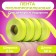 Polypropylene tape "Matte" for decor and gifts, lemon, 2 cm x 50 m