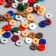 Beads for PVC Creativity "Autumn Rings" set ≈ 330 pcs 0.1x0.6x0.6 cm