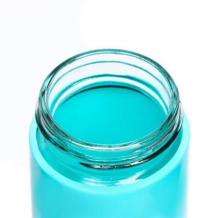 Water bottle, 380 ml, Master K, 21.8 x 6.6 cm, glass-3