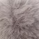 Pompon Artificial fur "Blue-gray" d = 10 cm