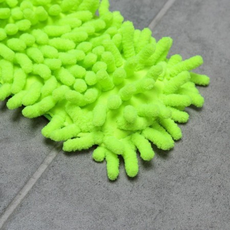 Mop for washing the floor is a flat share, a microfiber nozzle 38 × 8 cm, flexible edges, telescopic pen 80-120 cm-7