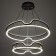 Lumber "Holter" LED 236W 3000-6000K black 60x60x9cm Bayerlux