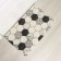 Rug of the galliped muddy shares "marble", 60 × 90 cm, color gray color