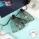 Gift bag "Star rain", 10 × 12, black color with gold