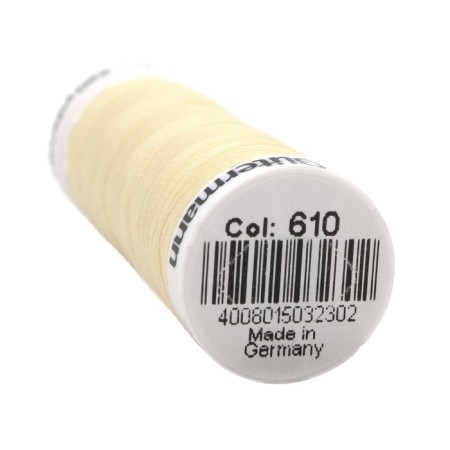 SEW-HALL thread for all materials, 200 m, 748277 (610 light-cream-yellow)-1