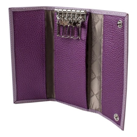 Key on the button, length 13.7 cm, lilac color-1