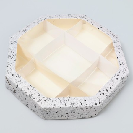 Confectionery box, packaging "Zvezda", 29 x 29 x 5 cm