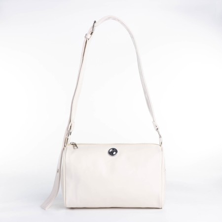 Bag Cross-Bodi with a zipper, dairy color
