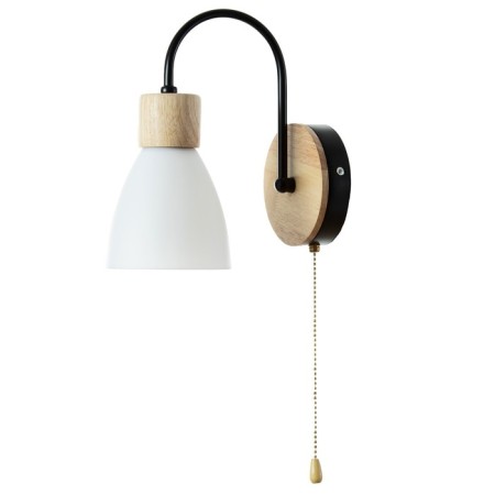 Bra "Vincent" E27 40W black 12x23.5 cm