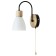 Bra "Vincent" E27 40W black 12x23.5 cm