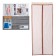 Antimoscate grid for doors, 90 × 210 cm, on magnets, brown color