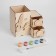 Wood painting "Cosmic Traffic", organizer for storage of the office