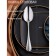 Tablespoon "Middleton", length 19 cm, thickness 3 mm, silver color