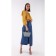 Bag Female Tout with Lightning, Blue Color