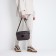 Cross-Bodi Bag on a zipper, brown color