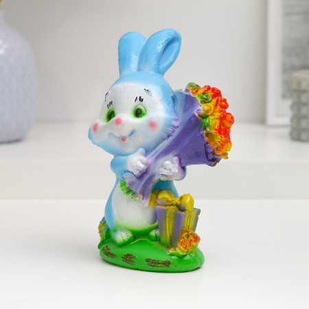 Piggy bank "Roose bouquet" 9x11x17cm-1