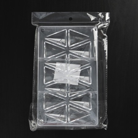 Form for chocolate and sweets "Middle cone", 14 cells, 20 × 12 × 2.5 cm, cell 4.1 × 3.2 × 1.8 cm-3