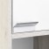Aquaton “Fly” wardrobe 1-spent, white color, oak craft right