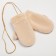 Women's mittens minku "Tender", rr 22cm, col. beige