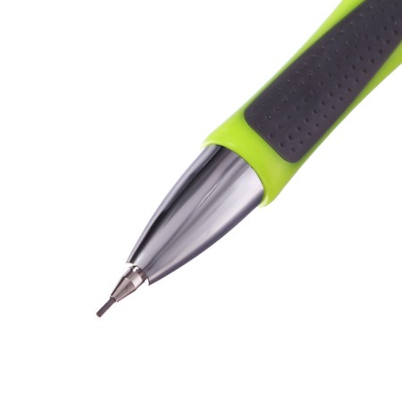 Mechanical pencil Erichkrause "Megapolis Concept", NV, Grifel D = 0.7 mm, rubber emphasis, in the box, neon case-9