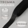 Reinforced adhesive braid, 10 mm, 3 m, black color