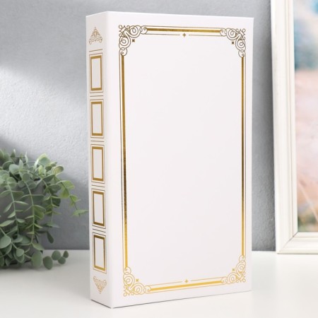Photo album in 300 photos 10x15 cm, vinyl. Cover, plastic. Classique sheets white