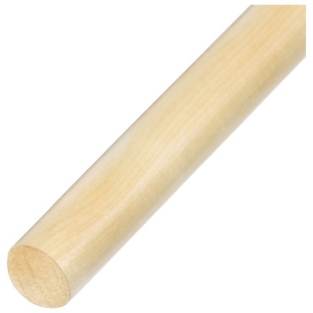 Gymnastic stick, wooden, 1 m, beige color-1
