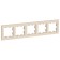 Frame SE AtlasDesign, 5 posts, universal, beige, Atn000205