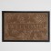Walcome leaves moisture -entering rug -shaped shaft, 40 × 60 cm, mix color